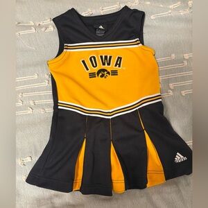 Iowa Cheerleading Dress - Black and Gold